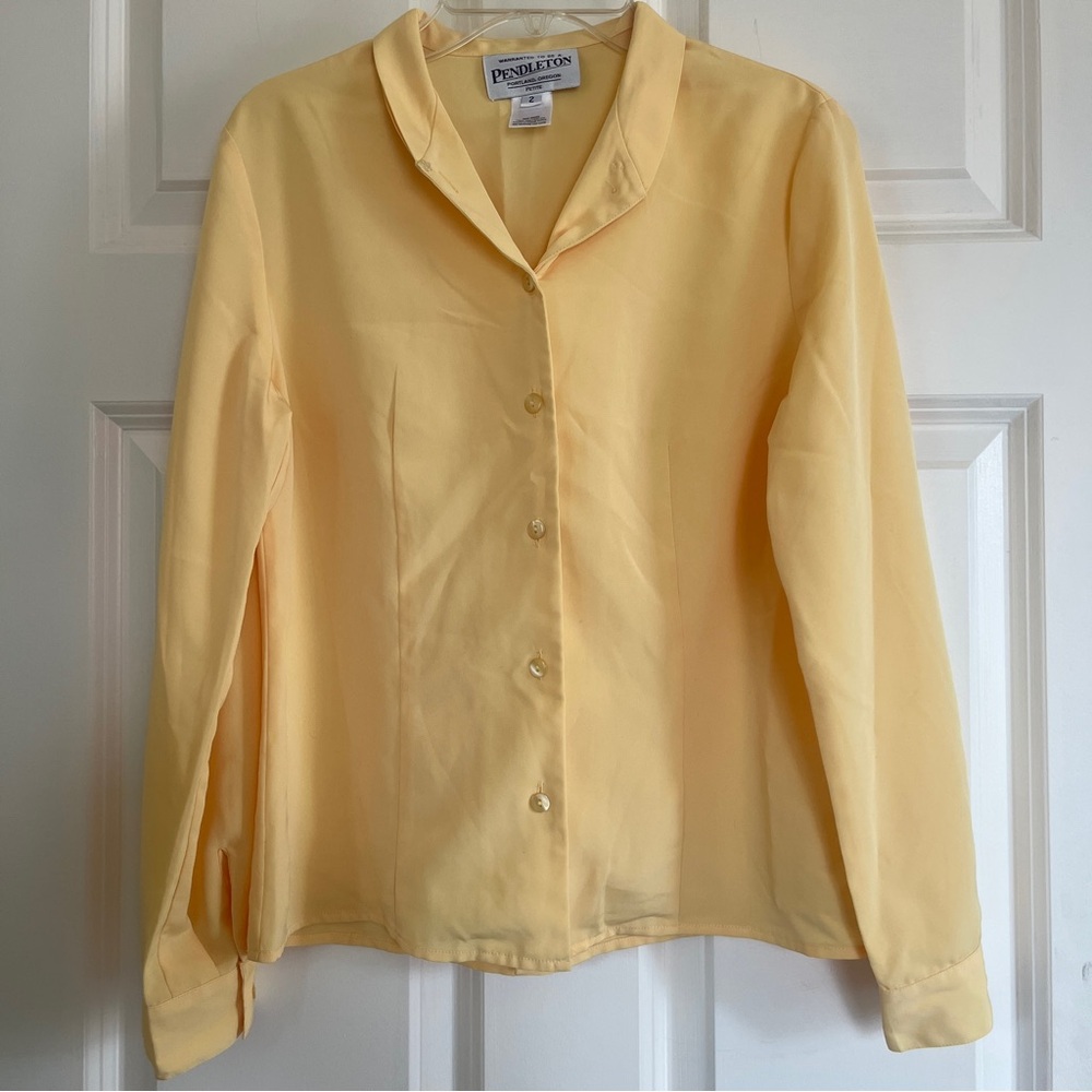 Pendleton Women's Light Yellow Blazer